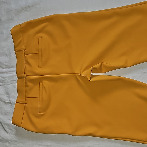 Jules & Leopold mustard casual pants small petite straight leg - Picture 8 of 15